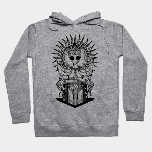 The alien King Arthur Hoodie by ToleStyle